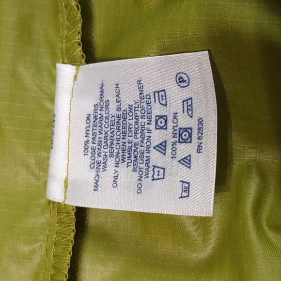 Land's End Rip-Stop Nylon Hooded Windbreaker Jacket - Picture 11 of 11